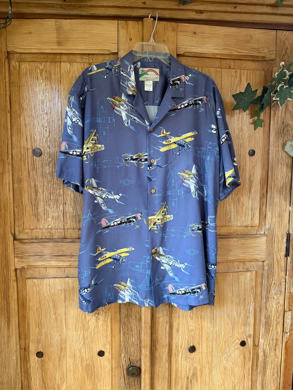 Rare Vintage Paradise Found US Warplanes shirt Men’s large